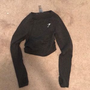 Gymshark Seamless long sleeve crop S